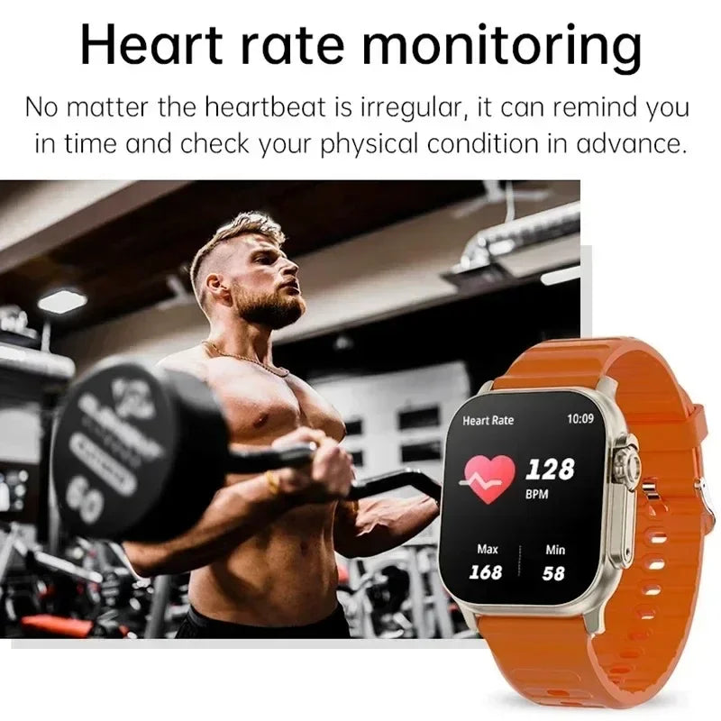 Smartwatch T900 U2 for Men and Women, Bluetooth Call, Wireless